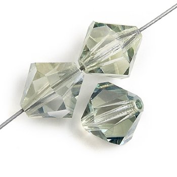 10 8mm Preciosa Viridian Bicones