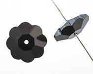 1 14mm Preciosa Hematite Flower