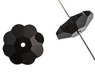 1 14mm Preciosa Jet Flower