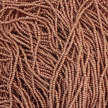 10 Grams 13/0 Charlotte Seed Beads - Metallic Light Copper Terra