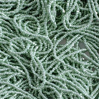 10 Grams 13/0 Charlotte Seed Beads - Metallic Green Terra