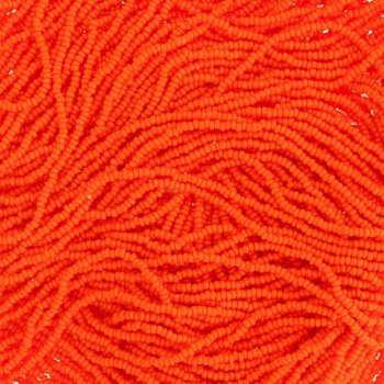 10 Grams 13/0 Charlotte Seed Beads - Opaque Orange