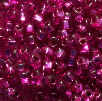 20 Gram Vial of 2/0 Silver Lined Light Purple Seed Beads