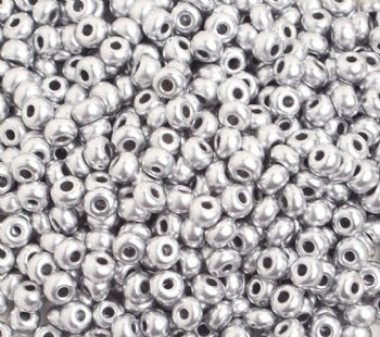 50g 6/0 Matte Metallic Silver