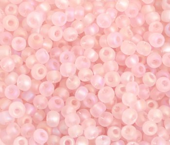 50g 6/0 Transparent Matte Iris Light Rose