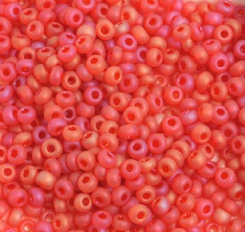 50g 6/0 Transparent Matte Iris Orange