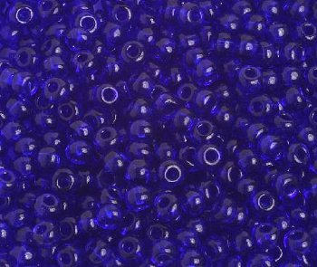 50g 6/0 Transparent Royal Blue