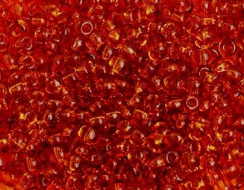50g 6/0 Transparent Topaz