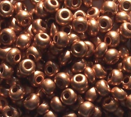 20 Gram Vial of 2/0 Matte Metallic Light Copper