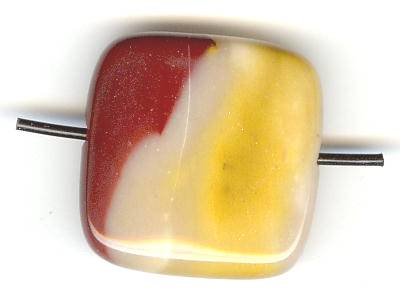 1 21x7mm Mookite Flat Square