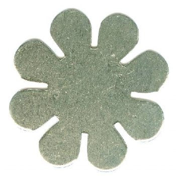 1 24mm German Silver Daisy Stamping Blank