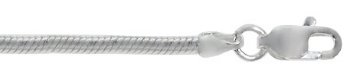 16 inch 1.2mm Sterling Silver Snake Chain