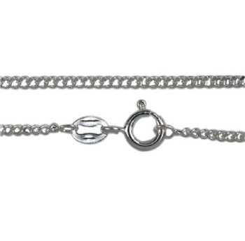 18 inch 1.5mm Sterling Silver Curb Chain