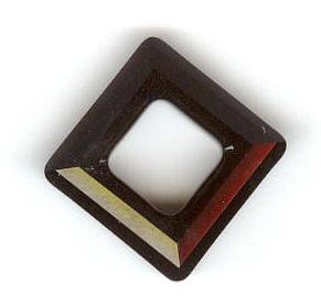 1 14mm Jet Swarovski Frame