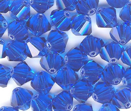25 Capri 6mm Bicone Swarovski