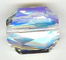 1 18mm Crystal AB Swarovski Graphic Bead