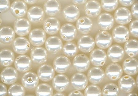25 4mm Light Cream Rose Swarovski Pearls
