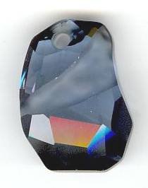 1 19mm Swarovski Montana Divine Rock Pendant