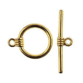 7 Sets of 14mm Gold Plated Toggles