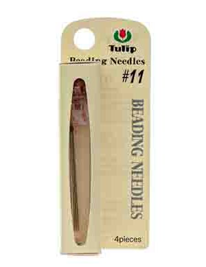 Pack of 4, #11 Tulip Japanese Beading Needles