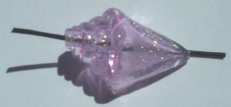 1 25mm Early Morning Nobilis Unicorne Seashell Bead (21974)
