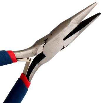 Economy Chain Nose Pliers with Foam Handles