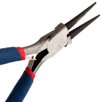 Economy Round Nose Pliers with Foam Handles