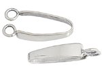 SS6055 1 18x5mm Sterling Donut Bail