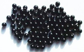 100 8mm Acrylic Black
