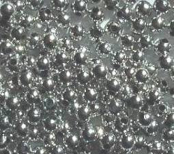 200 4mm Acrylic Metallic Silver