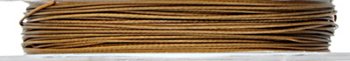 25 Feet of .40mm Bronze Tiger Tail