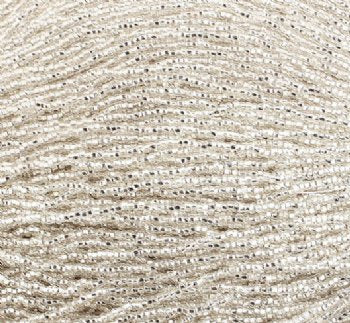 1 Hank of 10/0 Silverlined Crystal Seed Beads