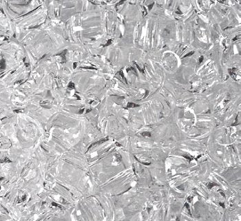 TB-02000 - 10 Grams Transparent Crystal 2.5x5mm Preciosa Twin Beads