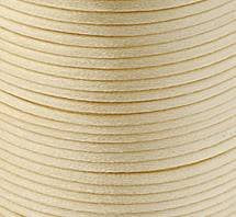 5 Yards of 3mm Ivory Rat Tail Cord