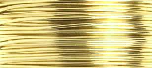 25 Feet of 20 Gauge Bright Gold Artistic Wire
