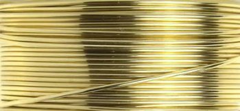 10 Yards of 22 Gauge Bright Gold Artistic Wire