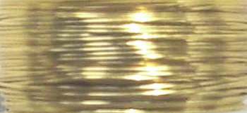 15 Yards of 24 Gauge Bright Gold Artistic Wire