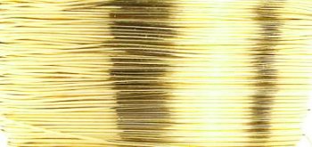 15 Yards of 28 Gauge Bright Gold Artistic Wire