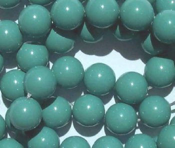 10 12mm Jade Swarovski Pearls