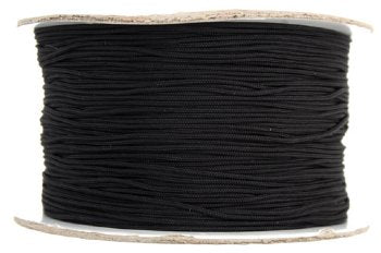 180 Yards of 1mm Black Knotting Cord