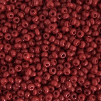 50g 6/0 Opaque Wine Seed Beads