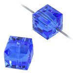 8mm Swarovski Cube Beads