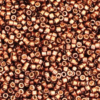 DB-1843 5.2 Grams of 11/0 Duracoat Galvanized Dark Mauve Delica Beads