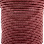 25 Meters of 1mm Italian Red Waxed Cotton Cord