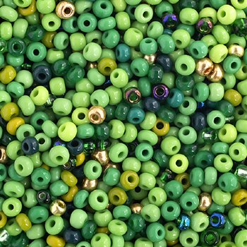 50g of 8/0 Lily Pad Multi Mix Seed Beads