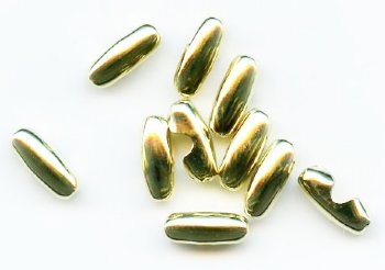 10 Ball Chain Connectors for 2.4mm Bright Brass Ball Chain