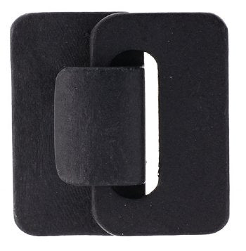 1 Set Black Five Strand Wood Hook and Eye Clasp