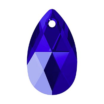 16mm Majestic Blue Swarovski Pear Drop