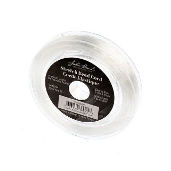 25 Meters of .7mm Diameter John Bead Clear Stretch Cord