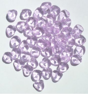 50 4x9mm Alexandrite Wavy Disk Beads